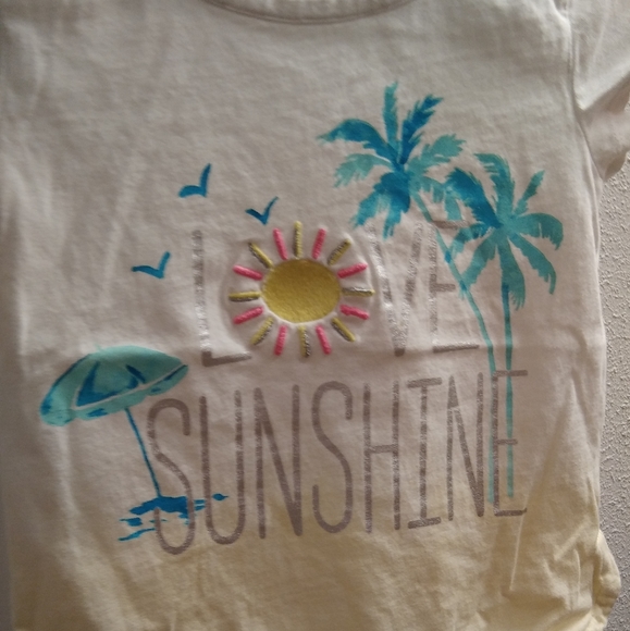 💜Toddler girl sunshine tee size 2T - Picture 2 of 3